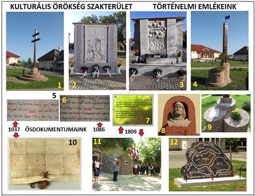 4. tabló – Kulturális örökség szakterület - Történelmi emlékeink